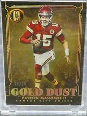 Patrick Mahomes II #GD-6 Football Cards 2023 Panini Gold Standard Dust Prices