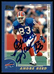 Andre Reed Football Cards 2000 Topps Prices