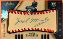 Zach McKinstry [Material Signature Black White Seams] #118 Baseball Cards 2021 Panini Absolute Prices