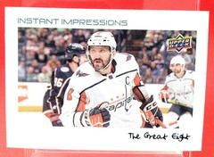 Alex Ovechkin [Nickname] #PZ-1 Hockey Cards 2022 Upper Deck Instant Impressions Prices