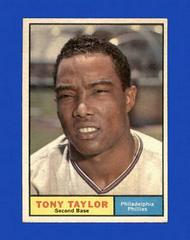 Tony Taylor #411 Baseball Cards 1961 Topps Prices