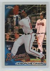 Jason Heyward [Refractor] #174 Baseball Cards 2010 Topps Chrome Wrapper Redemption Prices