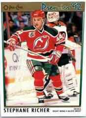 Stephane Richer Hockey Cards 1991 O-Pee-Chee Premier Prices