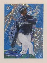 Ken Griffey Jr. [Autographs Blue Dots Diffractor] #HT-KG Baseball Cards 2014 Topps High Tek Prices