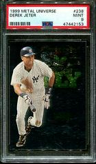 Derek Jeter #238 Baseball Cards 1999 Metal Universe Prices