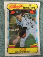 Sparky Lyle #43 Baseball Cards 1978 Kellogg's Prices