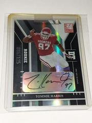 Tommie Harris Football Cards 2004 Panini Donruss Elite Turn of the Century Autographs Prices