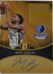 Mike Conley #AU-MC Basketball Cards 2016 Panini Gold Standard AU Autographs Prices