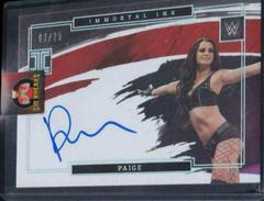 Paige Wrestling Cards 2022 Panini Impeccable WWE Immortal Ink Autographs Prices