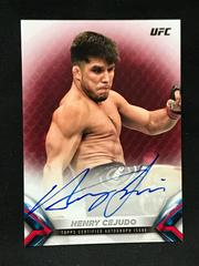 Henry Cejudo [Red] #KA-HC Ufc Cards 2018 Topps UFC Knockout Autographs Prices