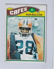 Ron Bolton Football Cards 1977 Topps Mexican Prices