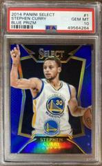 Stephen Curry [Blue Prizm] #1 Basketball Cards 2014 Panini Select Prices