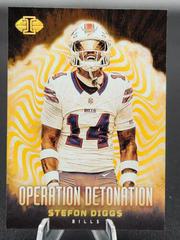 Stefon Diggs [Gold] #13 Football Cards 2023 Panini Illusions Operation Detonation Prices