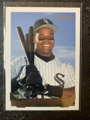 Frank Thomas #150 Baseball Cards 1993 Topps Gold Prices
