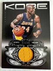 Kobe Bryant [Memorabilia] #37 Basketball Cards 2012 Panini Kobe Anthology Prices