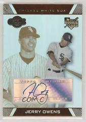 Jerry Owens [Autograph Silver Red] Baseball Cards 2007 Topps CO Signers Prices