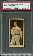 William Carrigan Baseball Cards 1912 T207 Brown Background Prices