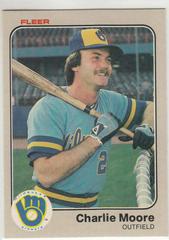 Charlie Moore #42 Baseball Cards 1983 Fleer Prices