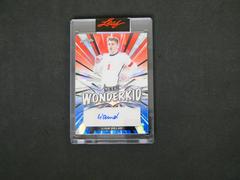 Liam Delap [Red White Blue Crystal] Soccer Cards 2022 Leaf Metal Wonderkid Autographs Prices