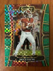 Bryce Young [Green] #1 Football Cards 2023 Panini Select Draft Picks Prices