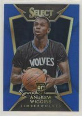 Andrew Wiggins [Blue Prizm] Basketball Cards 2014 Panini Select Prices