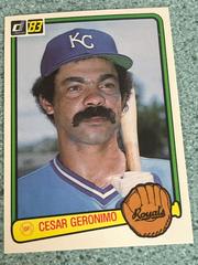 Cesar Geronimo #448 Baseball Cards 1983 Donruss Prices