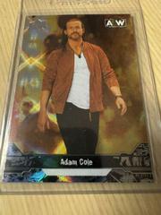 Adam Cole [Diamond Plate] Wrestling Cards 2023 Upper Deck AEW Prices