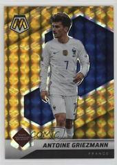 Antoine Griezmann [Gold Fluorescent] Soccer Cards 2021 Panini Mosaic Road to FIFA World Cup Prices