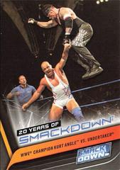 WWE Champion Kurt Angle vs. Undertaker #SD-10 Wrestling Cards 2019 Topps WWE 20 Years of SmackDown Live Prices
