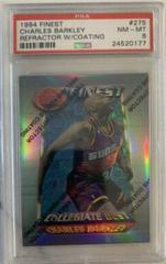 Charles Barkley [Refractor w/ Coating] Basketball Cards 1994 Finest Prices