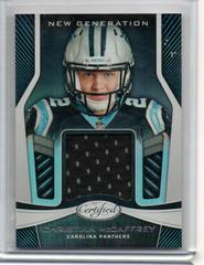 Christian McCaffrey #NG-CM Football Cards 2017 Panini Certified New Generation Jersey Prices