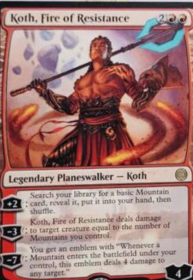 Koth, Fire of Resistance #138 Prices | Magic Phyrexia: All Will Be One ...