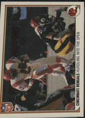 Cincinnati Bengals [Hurdling Into the Open] #9 Football Cards 1983 Fleer Team Action Prices