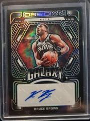 Bruce Brown Basketball Cards 2021 Panini Obsidian Galaxy Autographs Prices