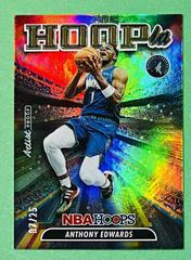 Anthony Edwards [Artist Proof Gold] Basketball Cards 2022 Panini Hoops Hoopla Prices
