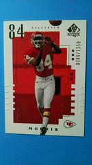 Sylvester Morris #141 Football Cards 2000 SP Authentic Prices
