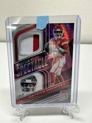 Patrick Mahomes II [Neon Pink] #SS-PMA Football Cards 2022 Panini Spectra Sunday Spectacle Prices