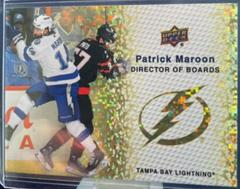 Patrick Maroon [Gold Sparkle] #DB-15 Hockey Cards 2023 Upper Deck Director of Boards Prices