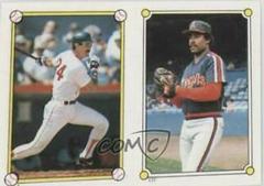 Donnie Moore, Dwight Evans Baseball Cards 1987 O Pee Chee Stickers Prices