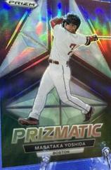 Masataka Yoshida [Silver] #P13 Baseball Cards 2023 Panini Prizm Prizmatic Prices