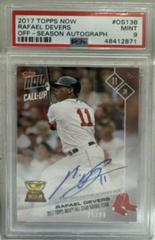 Rafael Devers [Autograph] #OS13A Baseball Cards 2017 Topps Now Off Season Prices