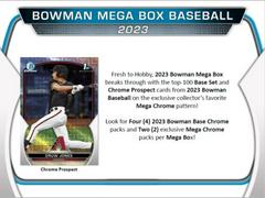 Mega Box Baseball Cards 2023 Bowman Prices