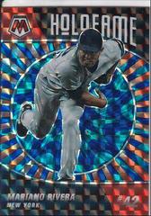 Mariano Rivera [Reactive Blue] #HF-7 Baseball Cards 2022 Panini Mosaic Holofame Prices