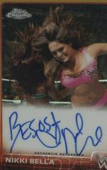 Nikki Bella [Gold] Wrestling Cards 2015 Topps Chrome WWE Autographs Prices
