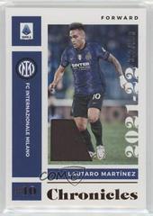 Lautaro Martinez [Memorabilia] #11 Soccer Cards 2021 Panini Chronicles Serie A Prices
