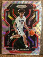 Jason Preston [Gold Wave] #327 Basketball Cards 2021 Panini Prizm Prices