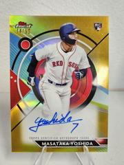 Masataka Yoshida [Gold] #FA-MY Baseball Cards 2023 Topps Finest Autographs Prices