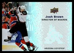 Josh Brown #DB-14 Hockey Cards 2023 Upper Deck Director of Boards Prices