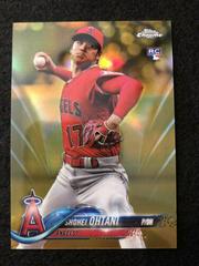 Shohei Ohtani [Gold Refractor] Baseball Cards 2018 Topps Chrome Update Prices