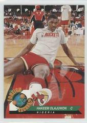 Hakeem Olajuwon Basketball Cards 1992 Upper Deck International Prices